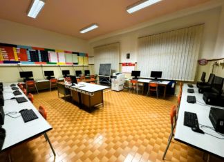 Sangfor L'aula di informatica della scuola primaria S.Maria delle Grazie