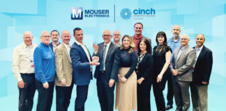 Cinch premia Mouser